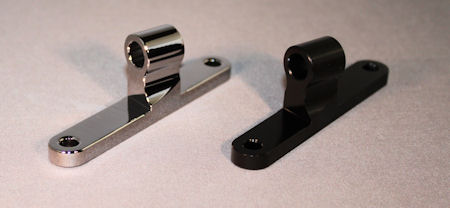 Chrome and Black Clutch Cable Bracket for the New Triumph Bonneville, T100, SE, Thruxton, Scrambler, America and Speedmaster