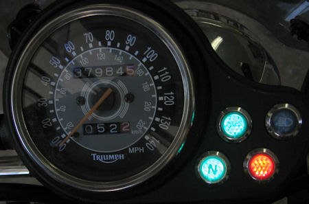 Idiot Light LED Conversion Kit for the Triumph Bonneville, Thruxton and Scrambler