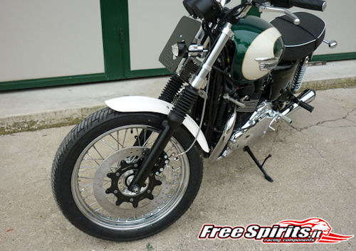Free Spirits Front Fender for the Triumph Scrambler and Thruxton
