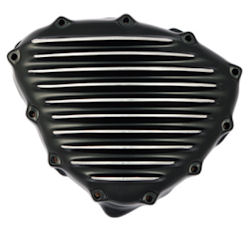 The Speed Merchant Stator and Sprocket Cover for the New Triumph Bonneville, T100, Scrambler, SE, Black and Thruxton