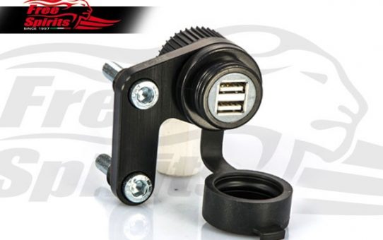 Free Spirits 12V USB Power Point for Triumph New Liquid Cooled Street Twin, Street Cup, Scrambler, T100 and T120