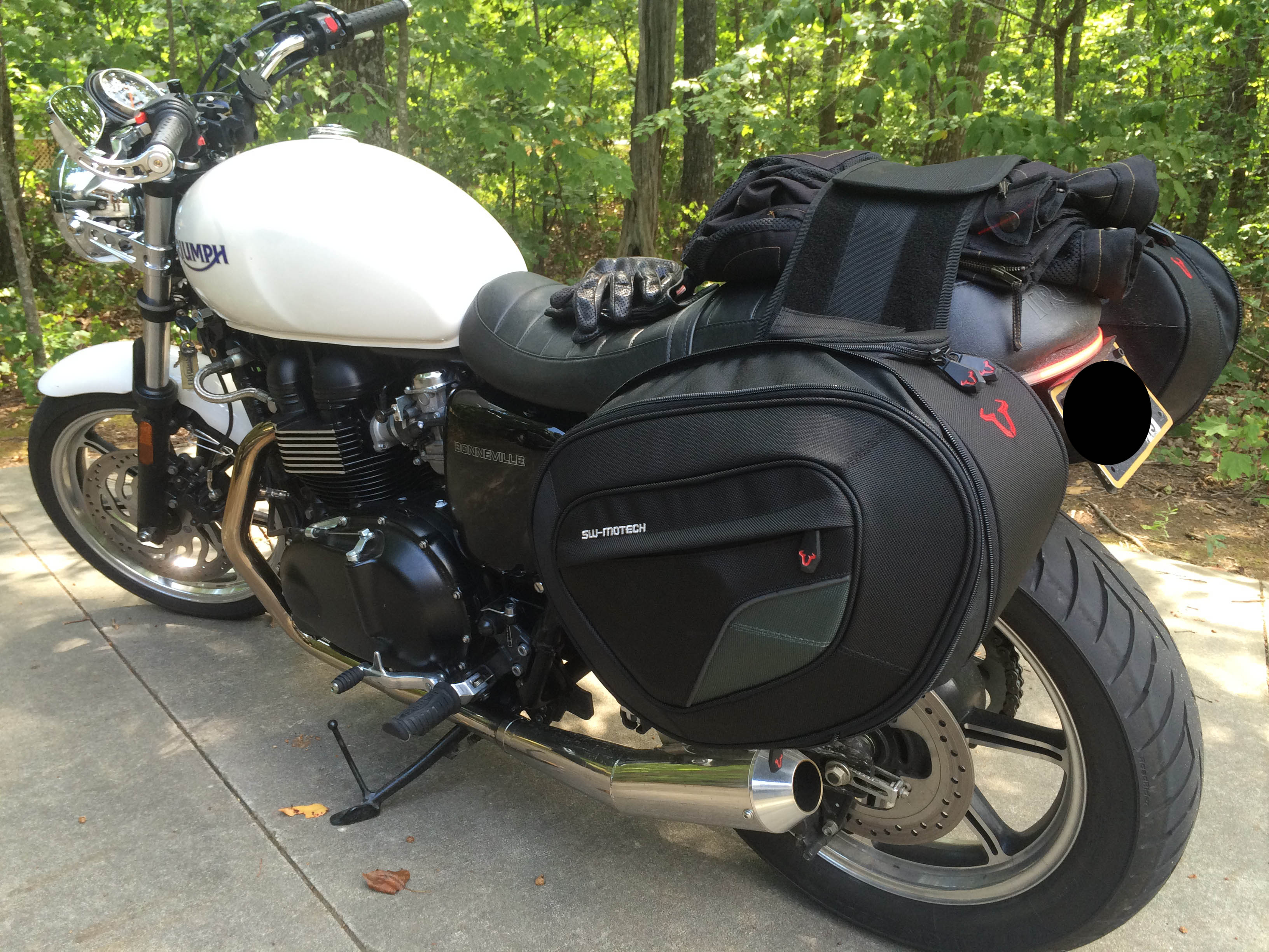 SW-MOTECH Blaze Sport Saddlebags Triumph Bonneville ...