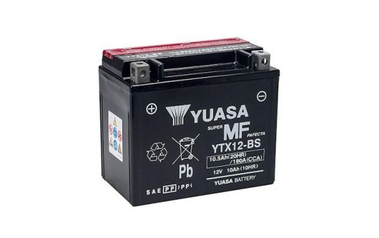 Yuasa Replacement Battery for Triumph, Bonneville, T100, T120, Black, SE, Scrambler, Thruxton, America, Speedmaster, etc.