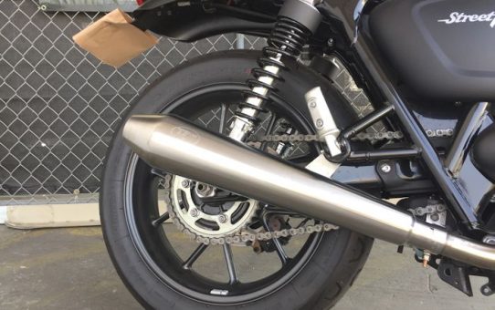 Dominator Sport Exhaust Water Cooled 2016+ Triumph Bonneville T120, T100, Street Twin, Street Cup