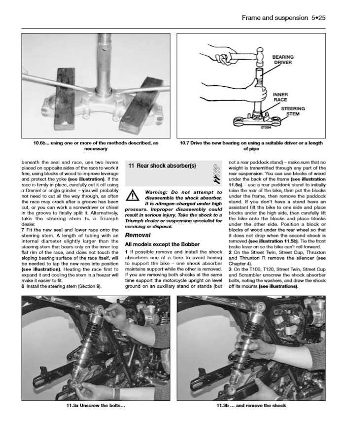 TRIUMPH BONNEVILLE T100 AMERICA SPEEDMASTER THRUXTON Workshop Service Manual PDF 