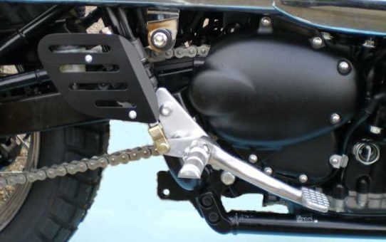 Norman Hyde Rearsets Triumph Scrambler