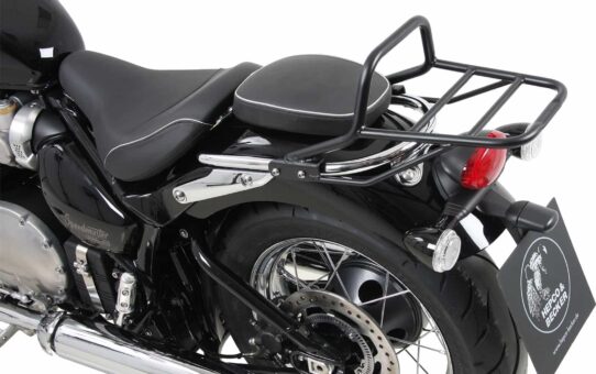 Hepco & Becker Rear Rack for the Triumph Bonneville Speedmaster 2018 and Newer BLACK