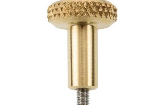 Motone Knurled Brass Choke Knob Triumph Bonneville, T100, Black, SE, Scrambler, Thruxton, America, Speedmaster