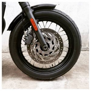 Motone Duckbill Front Fender Gloss Black Air Cooled Triumph Bonneville ...