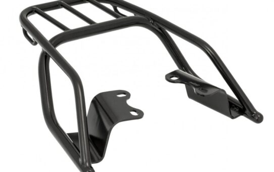 Motone The SKIRMISH - Mini Rack / Grab Rail for the Triumph Bonneville T100, T120, Street Twin, Street Scrambler, Street Cup - BLACK