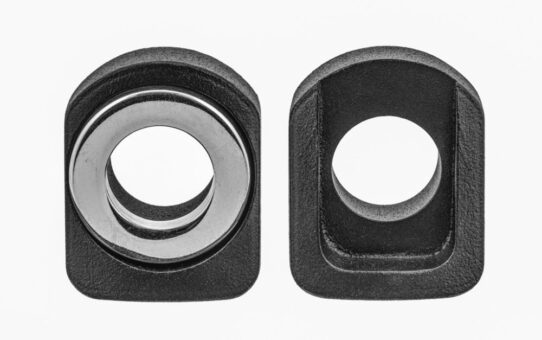 Motone Forged Aluminum Chain Adjuster Block Kit - BLACK