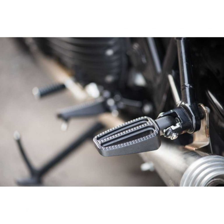 Motone Ranger Foot Pegs Full Set Rider and Passenger Pegs Black