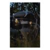Motone Finned Exhaust Clamps - LC - Solid Brass Ltd Edition Triumph Bonneville T100, T120, Speed Twin 900, Street Twin, Street Cup, Street Scrambler, Scrambler 900, Speedmaster, Bobber, Scrambler 1200 - Image 2