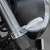 Motone The Clampits - 41mm - Indicator/Turn Signal Fork Mount Brackets Triumph Bonneville, T100, T120, Street Twin, Scrambler, Mag Wheel, Royal Infield Interceptor, Honda CB350 - POLISHED - Image 5