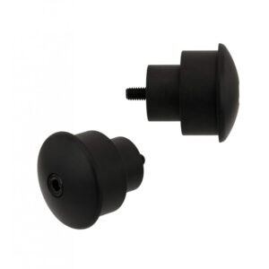 Motone Bar End Adapter Kit Air Cooled Triumph Bonneville T100, Black, Thruxton, America and Speedmaster
