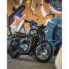 Motone The Viper- Low Profile Skinny Ribbed Seat - DARK TOBACCO BROWN 2016+ Liquid Cooled Triumph Bonneville T100, T120, Street Twin, Street Cup, Street Scrambler - Image 2