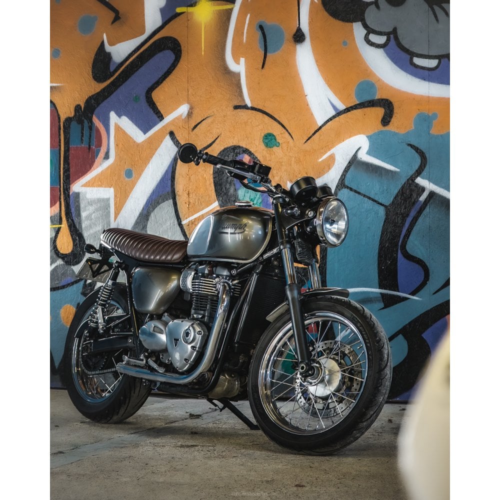 Motone(モートーン) The Viper Skinny Ribbedシート Motone The Viper- Low Profile Skinny Ribbed Seat - Tobacco