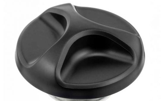 Motone Buzzsaw Oil Filler Cap BLACK for the Triumph Bonneville, T100, T120, SE, Street Twin, Street Cup, Speed Twin, Bobber, Scrambler, Thruxton 900, Thruxton 1200, America and Speedmaster