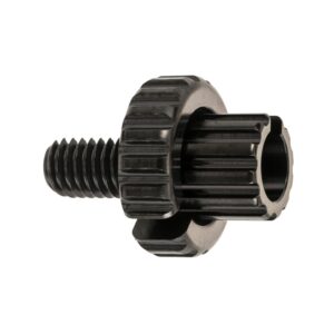 Motone TWISTER Titanium Clutch Cable Adjuster - Black Finish - For Triumph Bonneville, T100, T120, Thruxton, Scrambler, America, Speedmaster, Street Twin, etc.