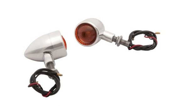 Motone Billet Turn Signals POLISHED PAIR