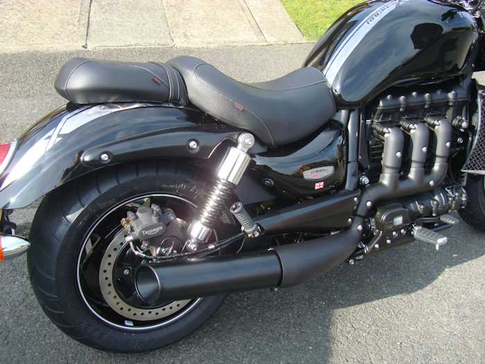 triumph rocket custom parts