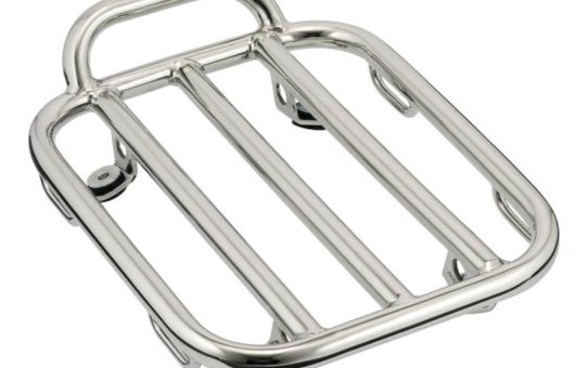 Motone Voyager Rear Rack - for Triumph Bobber/Indian Scout/Harley - Polished